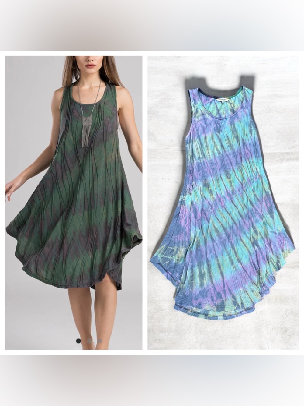 Windhorse Tie-Dyed Stitch dress